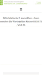 Mobile Screenshot of praxis-rasche.de